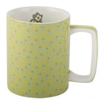 Kubki kamionkowe Katie Alice Pretty Kitchen Craft – żółte 350 ml, zestaw 4 szt.