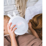 Lampka budząca światłem Królik Rabbit & Friends – biała – zdjęcie 4
