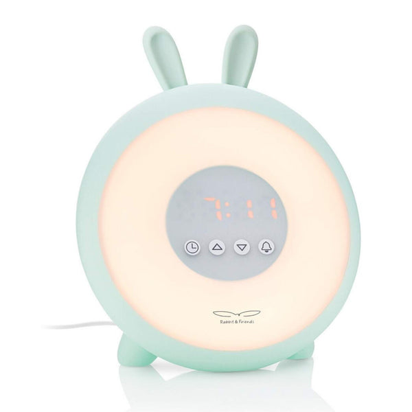 Lampka budząca światłem Królik Rabbit & Friends – zielona