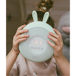Lampka budząca światłem Królik Rabbit & Friends – zielona – zdjęcie 4