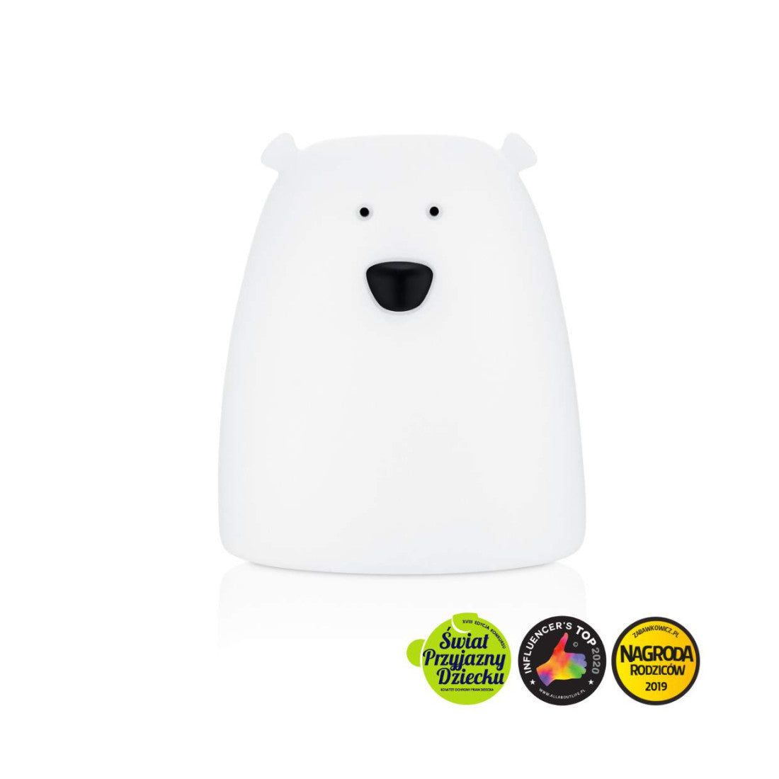 Lampka nocna Miś Mały Rabbit & Friends – biała