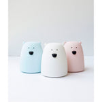 Lampka nocna Miś Mały Rabbit & Friends – biała – zdjęcie 3