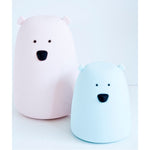 Lampka nocna Miś Mały Rabbit & Friends – niebieska – zdjęcie 3