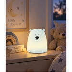 Lampka nocna Miś Mały Rabbit & Friends – niebieska – zdjęcie 2