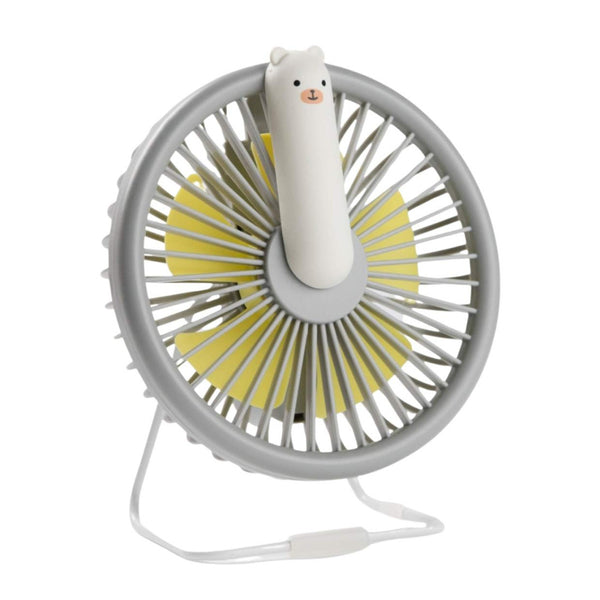 Lampka nocna Miś Wiatraczek Rabbit & Friends – szara