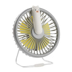 Lampka nocna Miś Wiatraczek Rabbit & Friends – szara