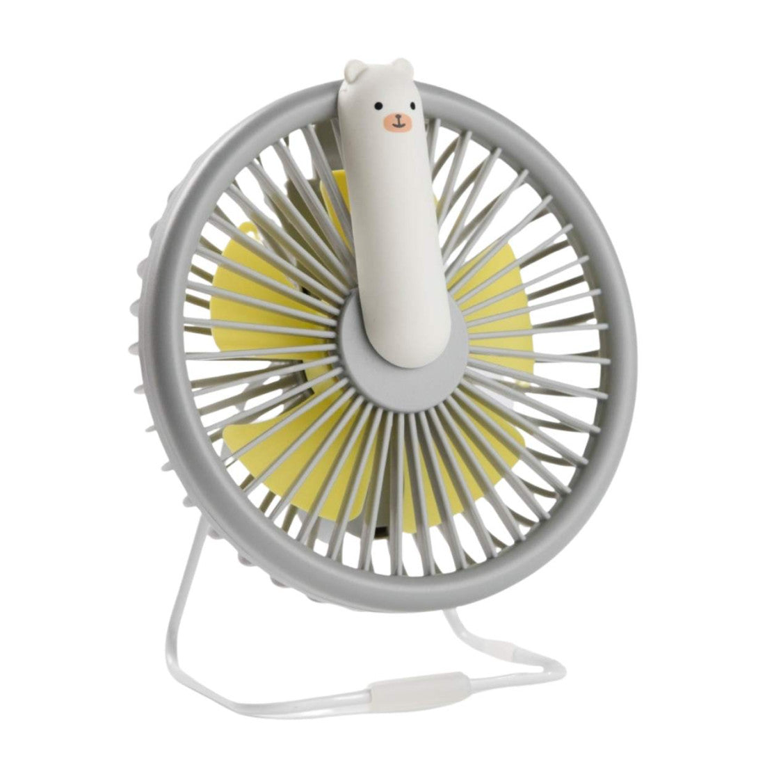 Lampka nocna Miś Wiatraczek Rabbit & Friends – szara