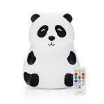Lampka nocna Panda z pilotem Rabbit & Friends – biała