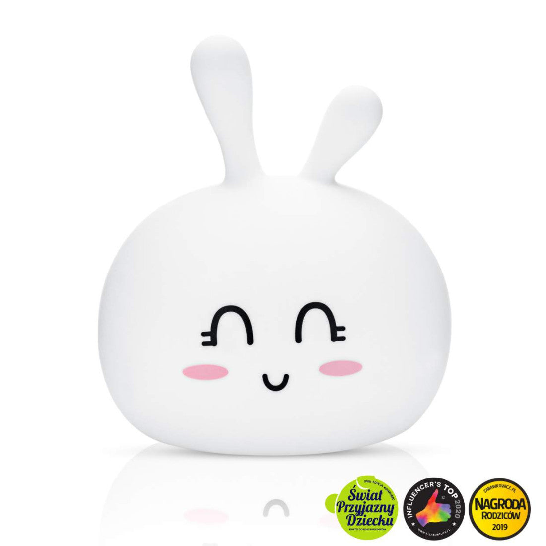 Lampka nocna Królik Słodziak Rabbit & Friends – biała