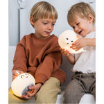 Lampka nocna Królik Słodziak Rabbit & Friends – biała – zdjęcie 3