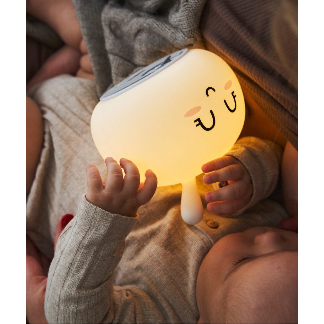Lampka nocna Królik Słodziak Rabbit & Friends – biała – zdjęcie 2