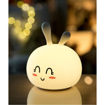 Lampka nocna Królik Słodziak Rabbit & Friends – biała – zdjęcie 5