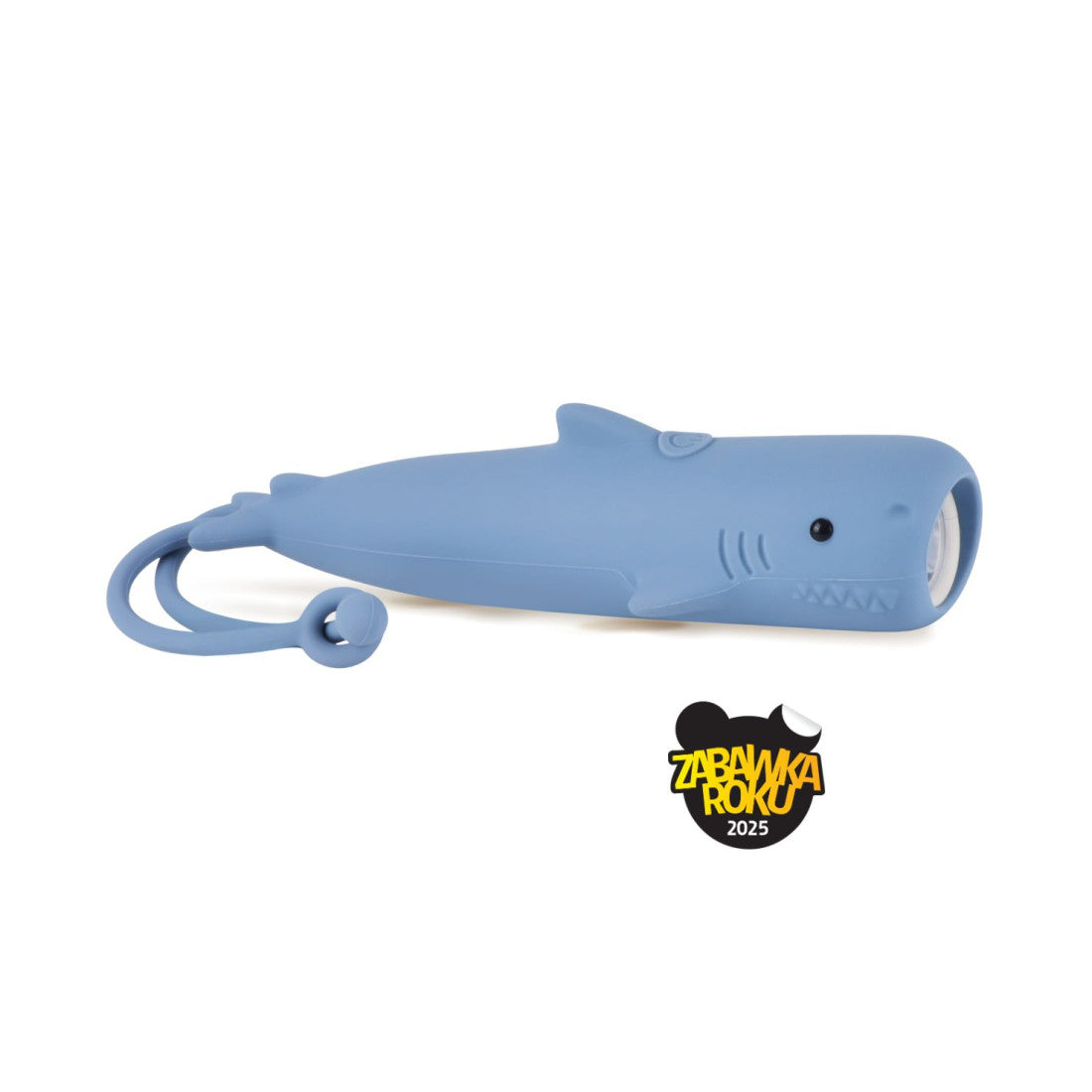 Latarka dla dzieci Rekin SHARKY Rabbit & Friends – niebieska