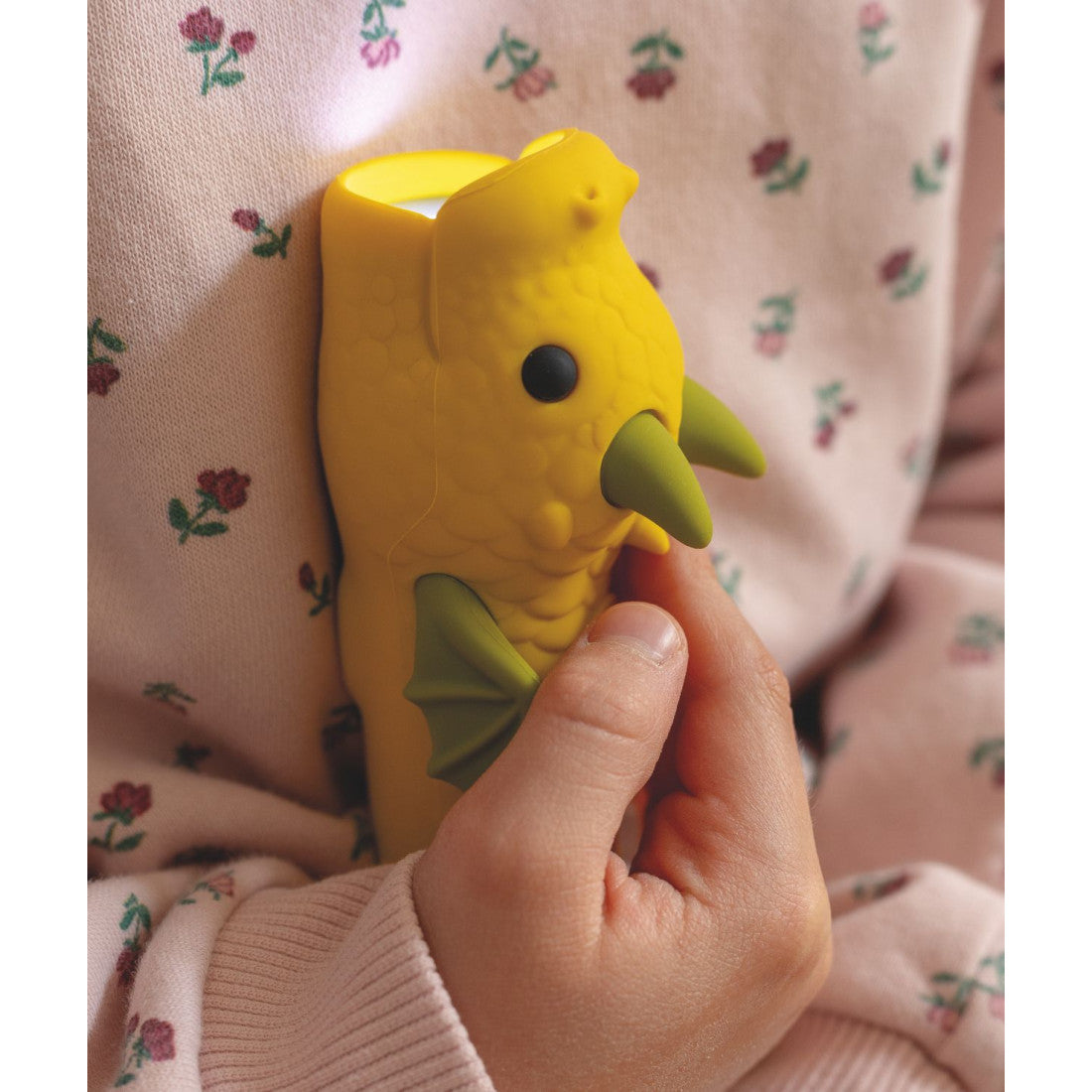 Latarka dla dzieci Smok DRACO Rabbit & Friends – żółta – zdjęcie 4