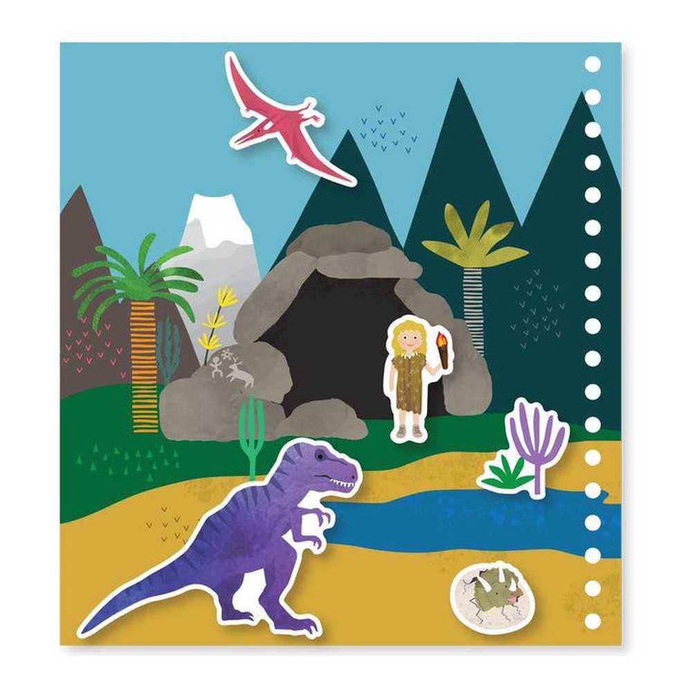 Magiczna kolorowanka wodna z zadaniami Dinozaury Floss & Rock – zdjęcie 5