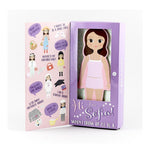 Magnetyczna ubieranka – lalka Sofia Floss & Rock – drewniana, 23,5 cm
