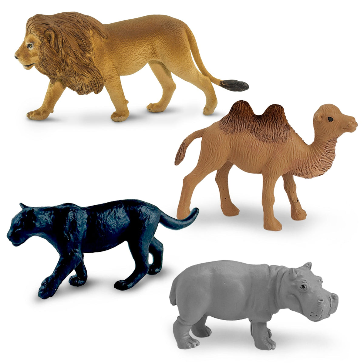 Figurki w tubie Safari Ltd – Dzikie zwierzęta, 12 szt. – zdjęcie 3