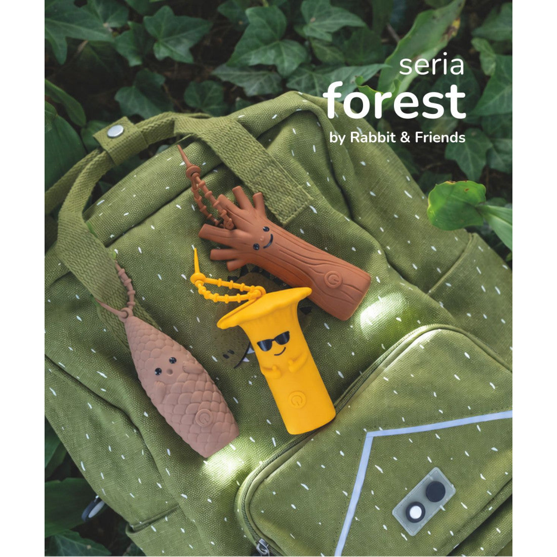 Minilatarka dla dzieci Grzybek kurka MAT Rabbit & Friends – seria Forest – zdjęcie 6