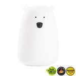 Lampka nocna Miś Duży Rabbit & Friends – biała