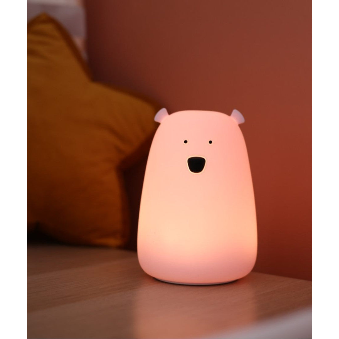 Lampka nocna Miś Duży Rabbit & Friends – lawendowa – zdjęcie 5