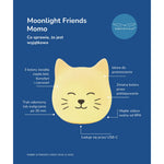 Lampka nocna stojąca Kot MOMO Rabbit & Friends – seria Moonlight Friends – zdjęcie 3
