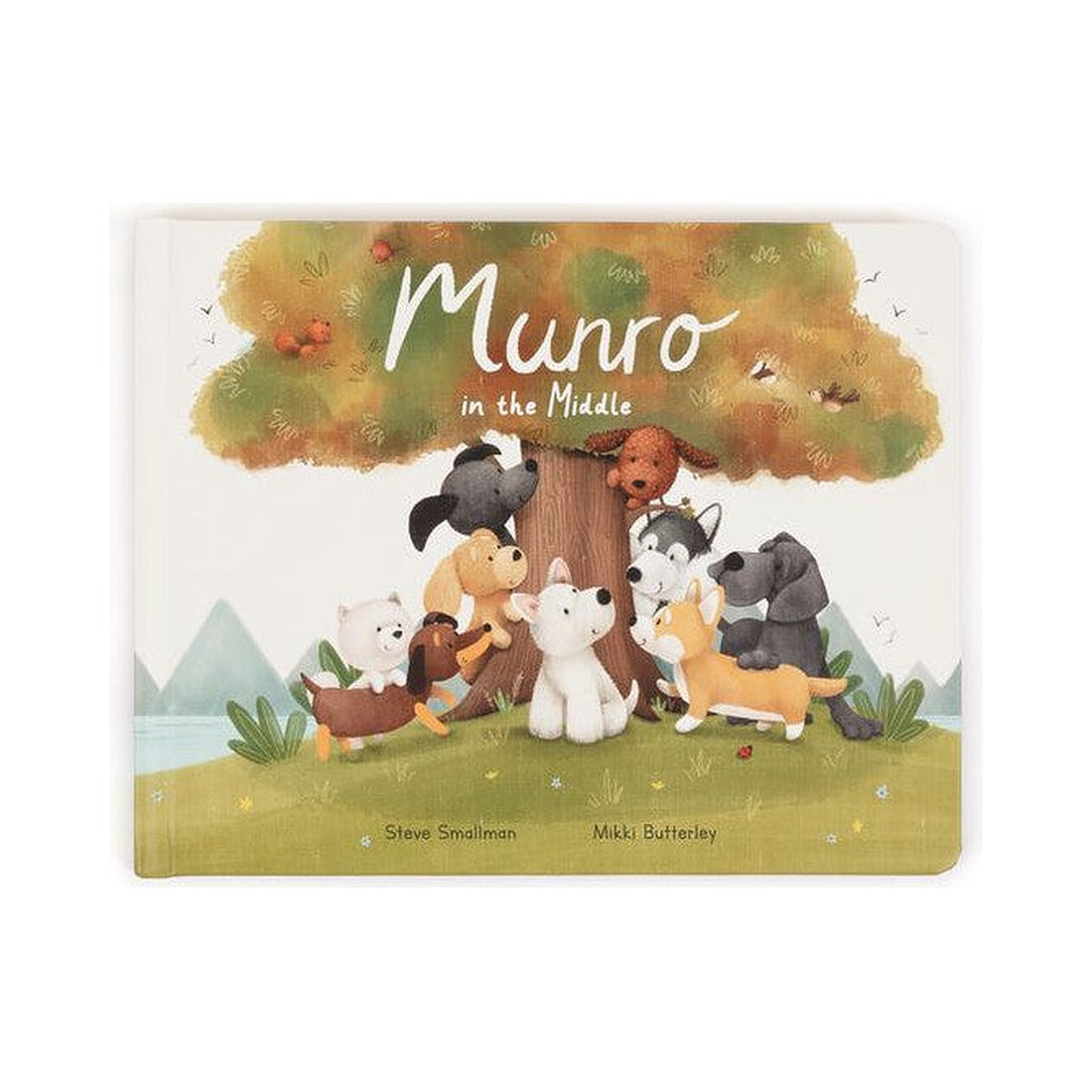 Książeczka Jellycat „Munro in the Middle” – okładka z przodu