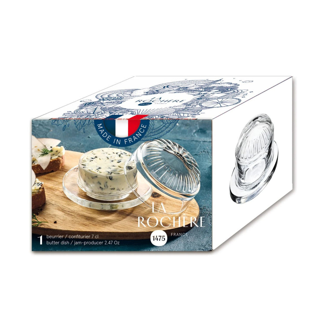 Naczynko z pokrywką Ouessant La Rochère 70 ml – zdjęcie 5