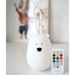 Lampka nocna do zawieszania Miś z pilotem Rabbit & Friends – zdjęcie 3