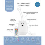 Lampka nocna do zawieszania Miś z pilotem Rabbit & Friends – zdjęcie 8