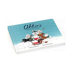Książeczka Jellycat „Otto’s Snowy Christmas” – okładka, widok pod kątem