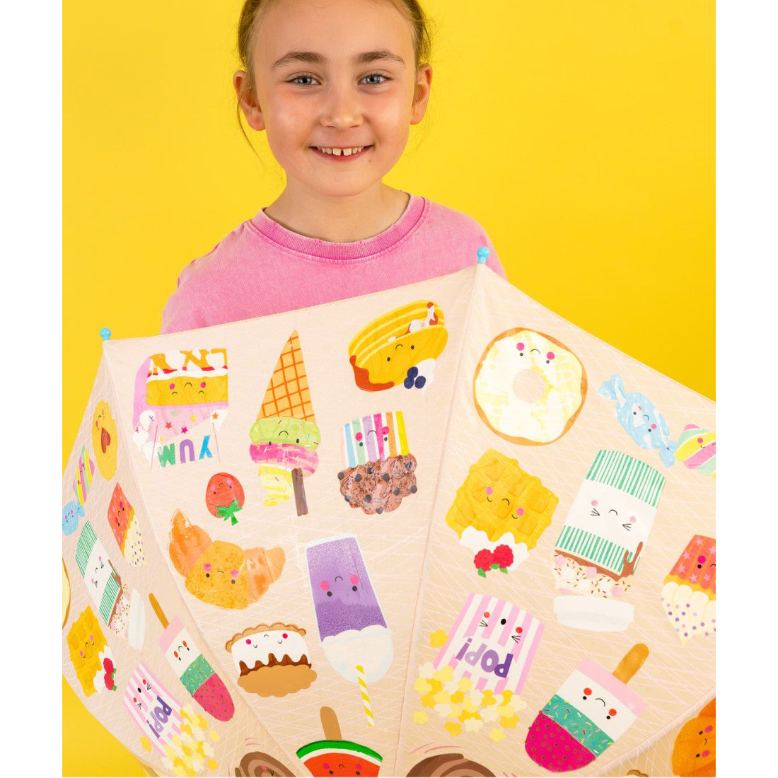 Parasolka 6+ zmieniająca kolory Floss & Rock – Łakocie, 80 cm – zdjęcie 5