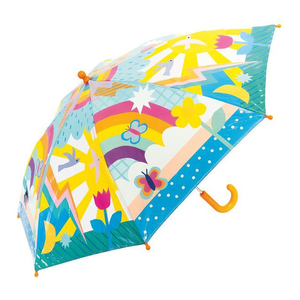 Parasolka 6+ zmieniająca kolory Floss & Rock – Tęcza, 80 cm – zdjęcie 2