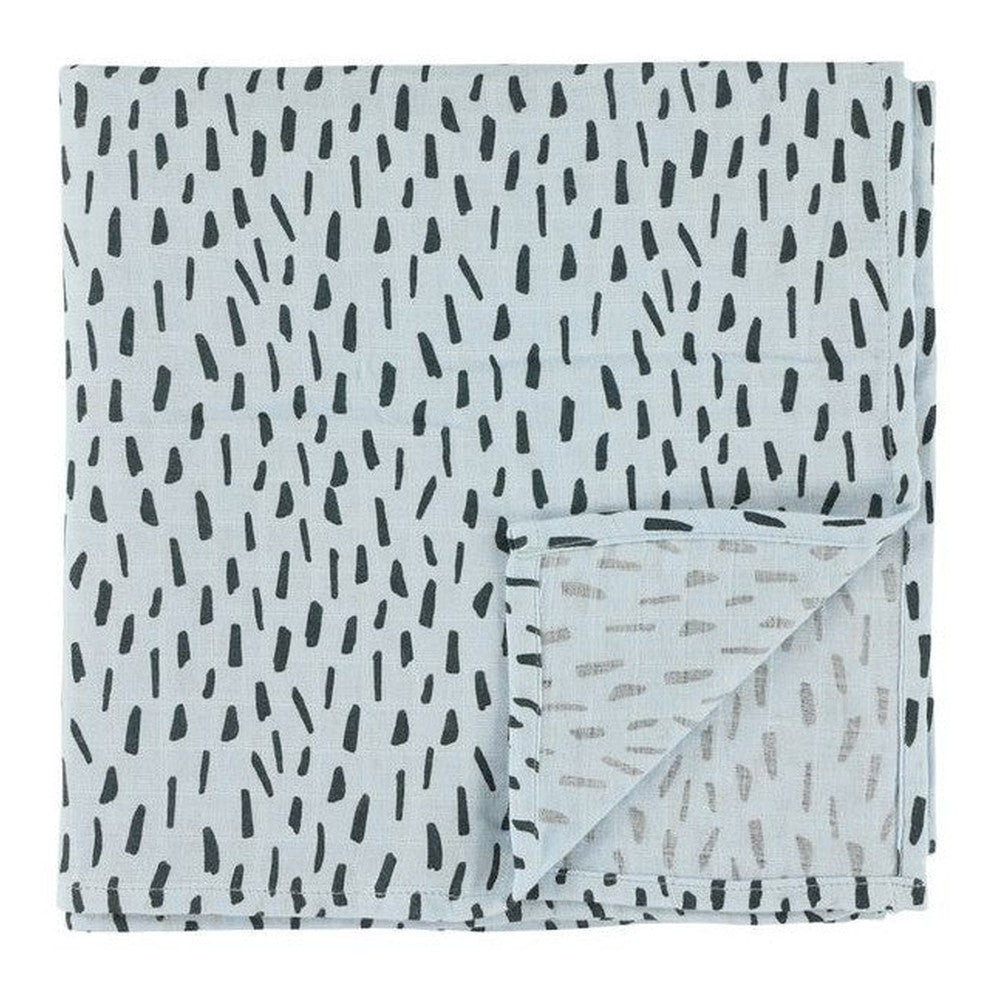 Pieluszki muślinowe Blue Meadow Trixie – 2 szt., 110 × 110 cm