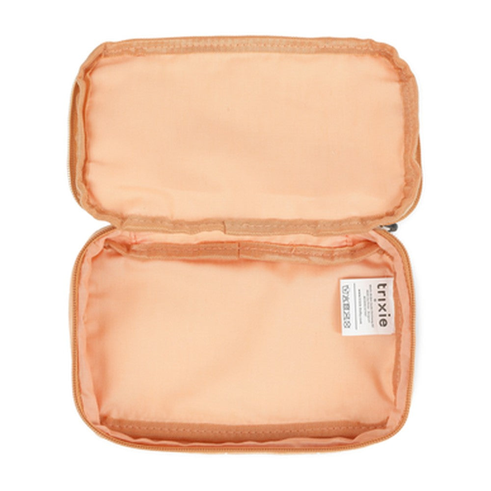 Piórnik płaski Żyrafa Trixie – bawełniany, 20 × 12 × 5 cm – zdjęcie 2