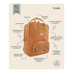 Plecak dziecięcy duży Lis Trixie – 34 × 27 × 12 cm, 11 l – zdjęcie 5
