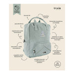 Plecak dziecięcy duży Rekin Trixie – 34 × 27 × 12 cm, 11 l – zdjęcie 5