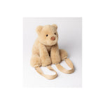 Plecak Jellycat – Miś Słodziak 43 cm, miś z szelkami na jasnym tle
