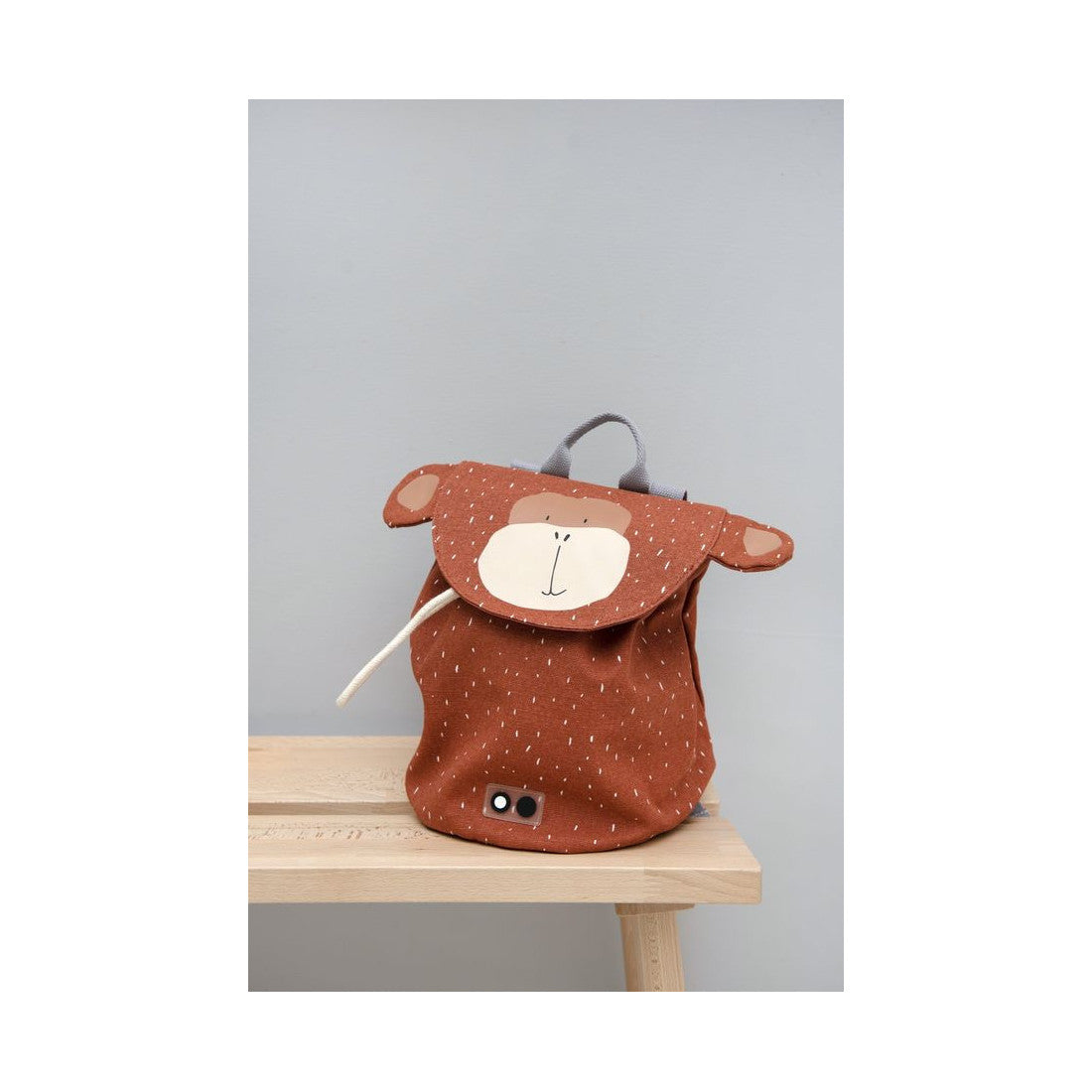 Plecak ze ściągaczem Małpka Trixie – bawełniany, 30 × 23 cm – zdjęcie 3