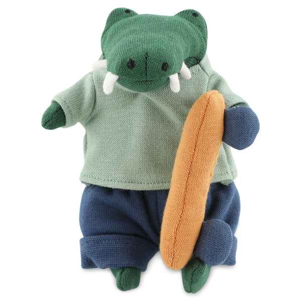 Pluszak Urocze Zwierzaki Trixie – Krokodyl z deskorolką, 13 cm
