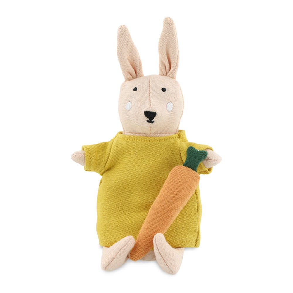 Pluszak Urocze Zwierzaki Trixie – Królik z marchewką, 13 cm