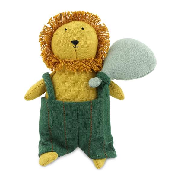 Pluszak Urocze Zwierzaki Trixie – Lew w ogrodniczkach, 13 cm