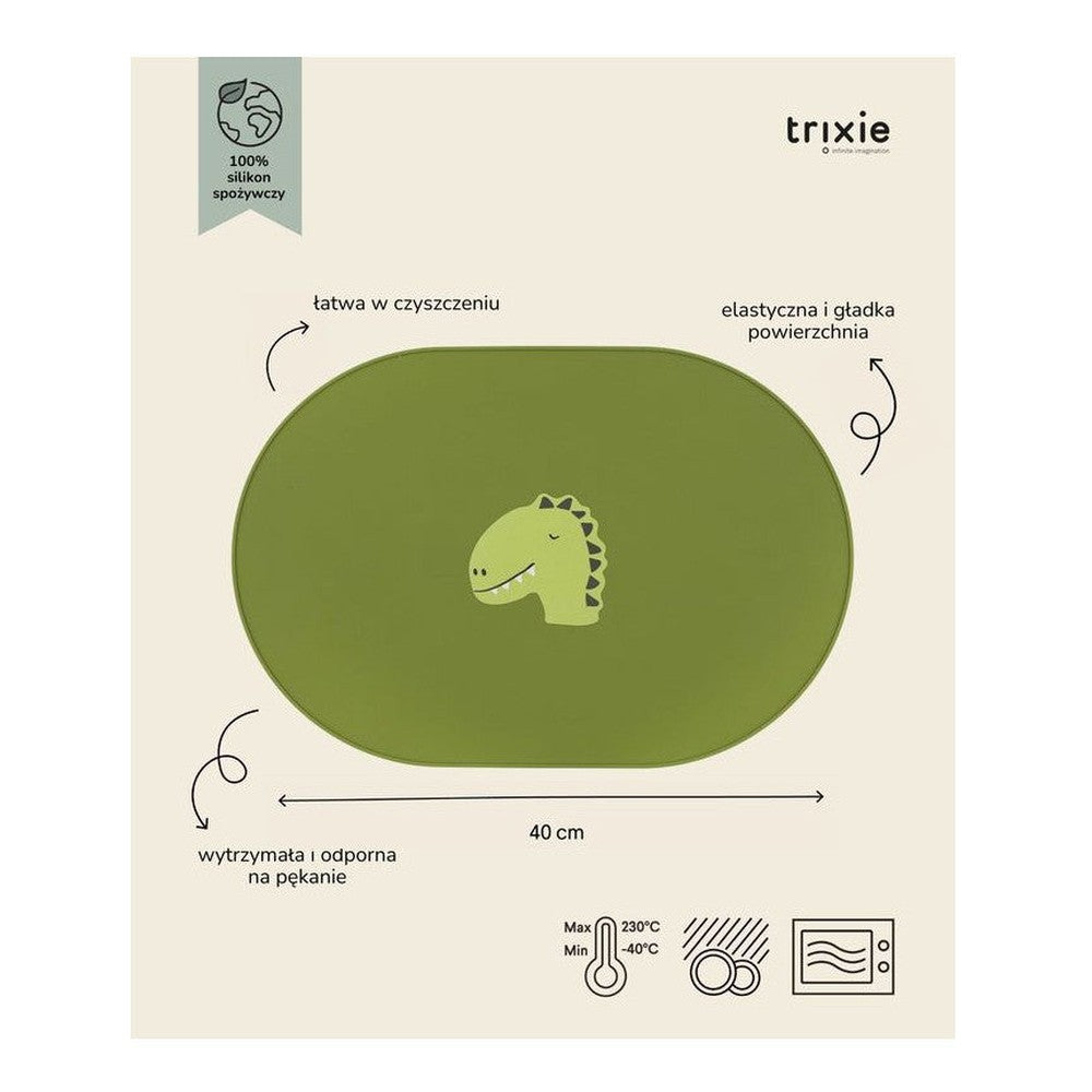 Podkładka silikonowa Dinozaur Trixie – 40 × 27 cm – zdjęcie 2