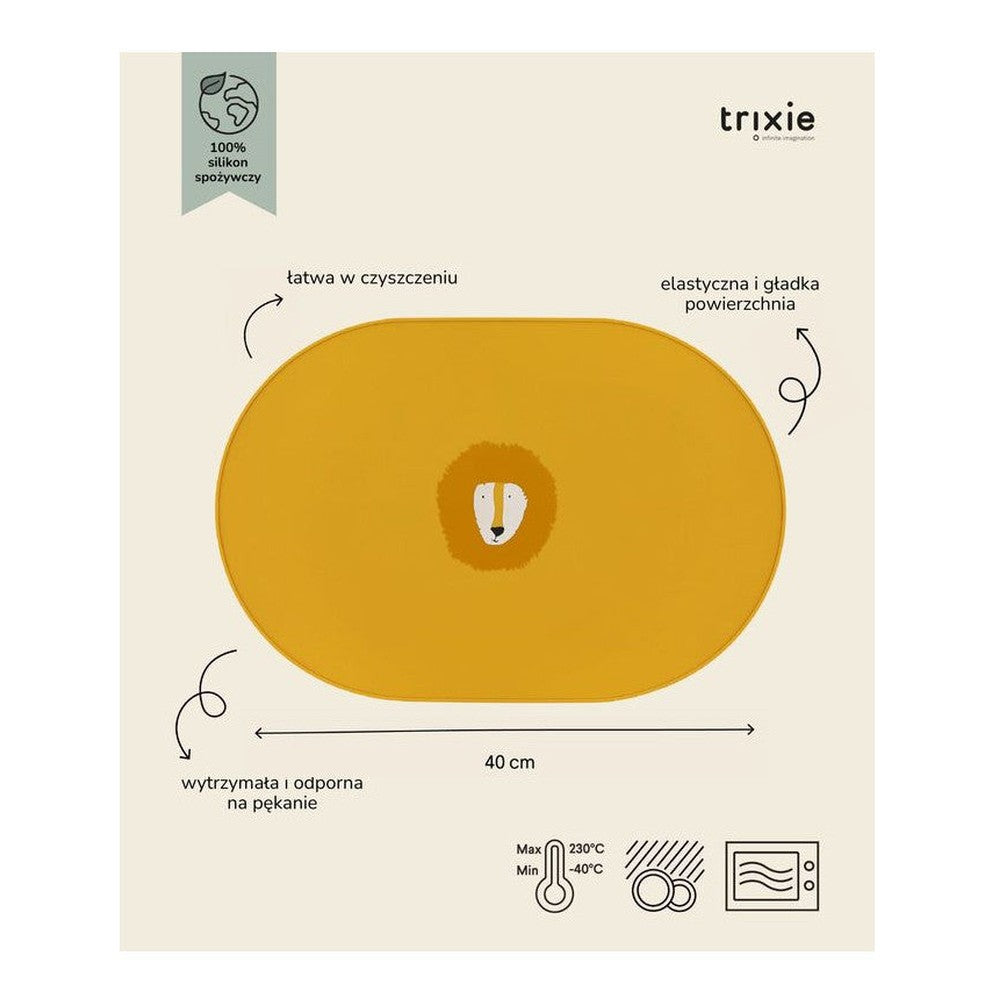 Podkładka silikonowa Lew Trixie – 40 × 27 cm – zdjęcie 2