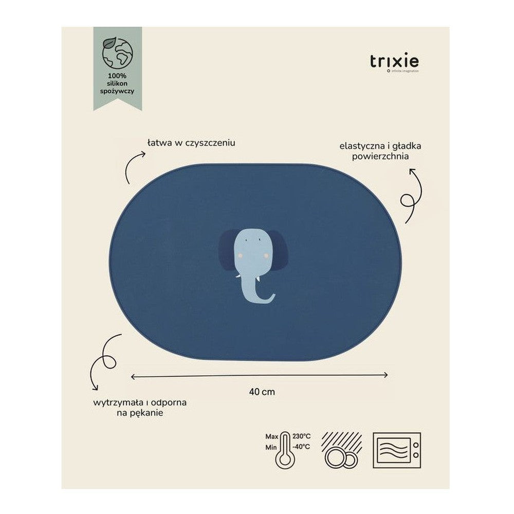 Podkładka silikonowa Słoń Trixie – 40 × 27 cm – zdjęcie 2