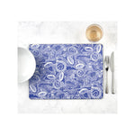Podkładki korkowe Blue Room Pimpernel – niebieskie słoneczniki, 6 szt., 30,5 × 23 cm – zdjęcie 2