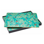 Podkładki korkowe Green Birds Pimpernel – zaczarowany ogród, zielone, 4 szt., 30,5 × 23 cm – zdjęcie 3