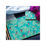 Podkładki korkowe Green Birds Pimpernel – zaczarowany ogród, zielone, 4 szt., 40 × 30 cm – zdjęcie 3