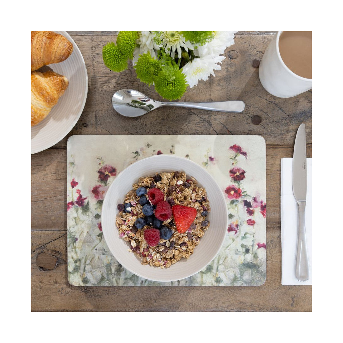 Podkładki korkowe Makowa Łąka Kitchen Craft – duże, 4 szt. – zdjęcie 3