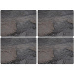 Podkładki korkowe Midnight Slate Pimpernel – skała łupkowa nocą, 4 szt., 40 × 30 cm