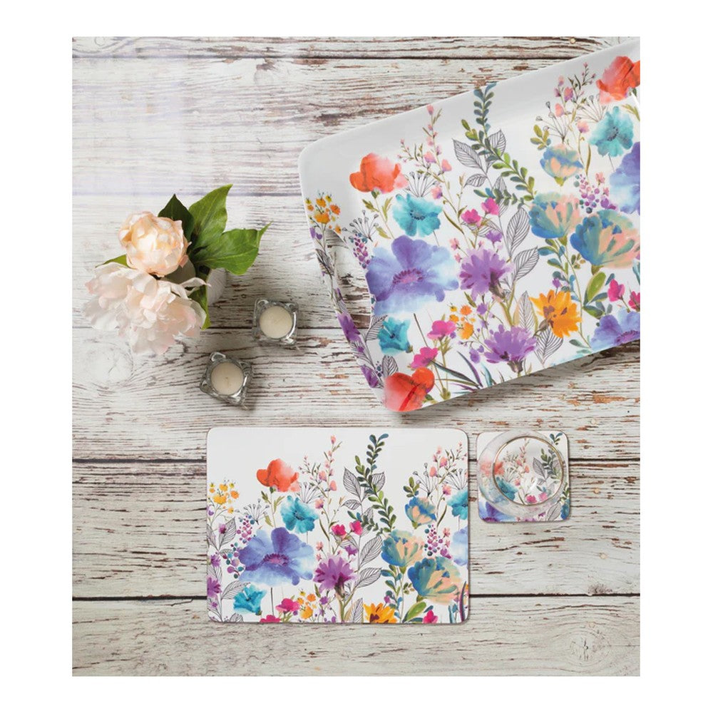 Podkładki korkowe Polna Łąka Kitchen Craft – małe, pod kubki, 6 szt. – zdjęcie 3